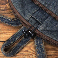 denim bag Blue Denim Backpack School Backpack Womens Blue Denim School Rucksack For Women