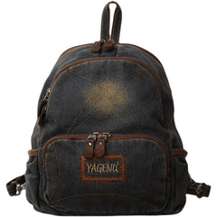 Blue Denim Backpack School Backpack Womens Blue Denim School Rucksack For Women college backpack