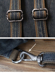 school backpack Blue Denim Backpack School Backpack Womens Blue Denim School Rucksack For Women
