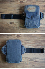 Blue Jean Cell Phone HOLSTER Arm Pouches for Men Arm Bags Arm HOLSTER For Men - imessengerbags
