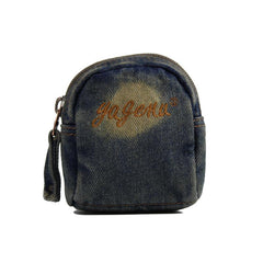 Denim Jean Womens Mens Mobile Bag Wristlet Bags Jean Blue Clutch Purse For Women - imessengerbags