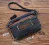 Denim Womens Small Shoulder Bags Keys Coin Wallet Messenger Bag Vintage Denim Wirstlet Purse