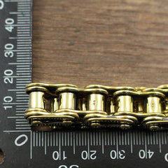 Badass Brass Gold Mens 18‘’ Bike Chain Pants Chain Wallet Chain Motorcycle Wallet Chain for Men - imessengerbags