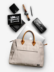 Fashion Canvas Men's 15.6‘’ Handbag Briefcase 13.3‘’ Business Laptop Briefcase For Men - imessengerbags