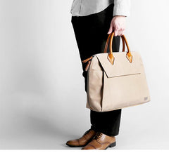 Fashion Canvas Men's 15.6‘’ Handbag Briefcase 13.3‘’ Business Laptop Briefcase For Men - imessengerbags