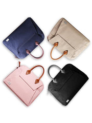 Fashion Canvas Men's 15.6‘’ Handbag Briefcase 13.3‘’ Business Laptop Briefcase For Men - imessengerbags