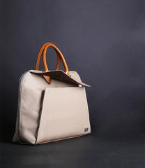 Fashion Canvas Men's 15.6‘’ Handbag Briefcase 13.3‘’ Business Laptop Briefcase For Men - imessengerbags