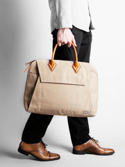 Fashion Canvas Men's 15.6‘’ Handbag Briefcase 13.3‘’ Business Laptop Briefcase For Men - imessengerbags