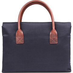 Fashion PVC Canvas Casual Black Men's Handbag Briefcase Business Laptop Handbag For Men - imessengerbags