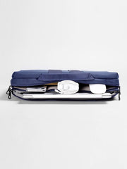 Fashion Polyester Fibre Men's Black Messenger Bag 14'' Blue Briefcase Business Computer Handbag For Men - imessengerbags