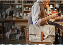 Fashion OXFORD CLOTH PVC Canvas Men's Messenger Bag Handbag Shoulder Bag For Men - imessengerbags