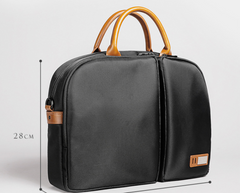 Fashion Oxford Cloth PVC Men's 13'' Blue Briefcase Business Computer Handbag For Men - imessengerbags