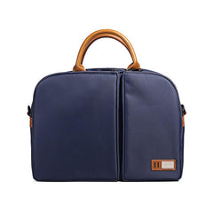 Fashion Oxford Cloth PVC Men's 13'' Blue Briefcase Business Computer Handbag For Men - imessengerbags