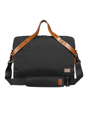 Fashion OXFORD CLOTH PVC Mens Black Gray Handbag Briefcase Business Laptop Briefcase For Men - imessengerbags