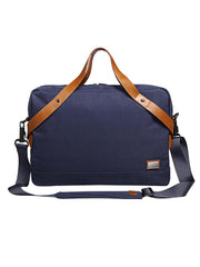 Fashion OXFORD CLOTH PVC Mens Black Gray Handbag Briefcase Business Laptop Briefcase For Men - imessengerbags