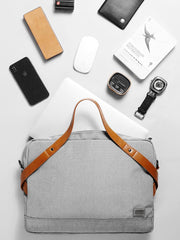 Fashion OXFORD CLOTH PVC Mens Black Gray Handbag Briefcase Business Laptop Briefcase For Men - imessengerbags
