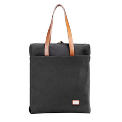 Fashion OXFORD CLOTH PVC Black Men's Women's Laptop Handbag Briefcase Business Briefcase For Men - imessengerbags
