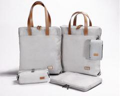 Fashion OXFORD CLOTH PVC Black Men's Women's Laptop Handbag Briefcase Business Briefcase For Men - imessengerbags