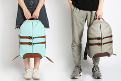 Fashion OXFORD CLOTH PVC Blue Men's Fashion Backpack Travel Backpack Computer Backpack For Men - imessengerbags