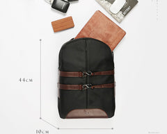 Fashion OXFORD CLOTH PVC Blue Men's Fashion Backpack Travel Backpack Computer Backpack For Men - imessengerbags