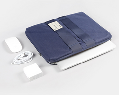 Fashion PVC Canvas Men's Women's 12'' 14'' 15.6'' Macbook Pro Laptop Case For Men - imessengerbags