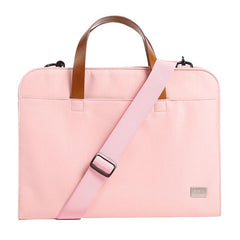 Fashion Oxford Cloth PVC Women Pink Briefcase Business Computer Handbag For Women - imessengerbags