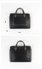 Fashionable Handmade Leather Mens Cool Small Business Bag Messenger Bag Briefcase Work Bags Laptop Bag for men