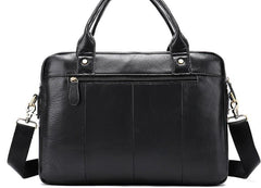 GENUINE LEATHER MENS Laptop BAG BRIEFCASE WORK BAG BUSINESS BAGS FOR MEN