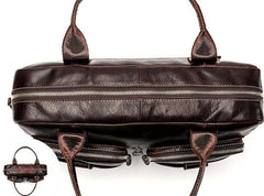 GENUINE LEATHER MENS Laptop BAG BRIEFCASE WORK BAG BUSINESS BAGS FOR MEN