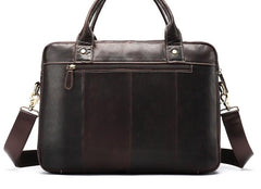 GENUINE LEATHER MENS Laptop BAG BRIEFCASE WORK BAG BUSINESS BAGS FOR MEN