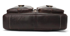 GENUINE LEATHER MENS Laptop BAG BRIEFCASE WORK BAG BUSINESS BAGS FOR MEN