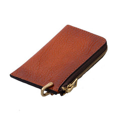 Cool Leather Mens Black Key Chain Wallet Car Key Wallet Brown Car Key Case Keys Holder for Men - imessengerbags