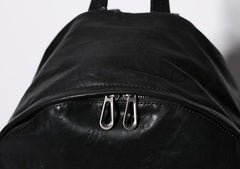 Genuine Leather Mens Cool Backpack Sling Bag Large Travel Bag Hiking Bag for Men