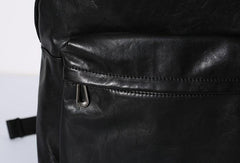 Genuine Leather Mens Cool Backpack Sling Bag Large Travel Bag Hiking Bag for Men