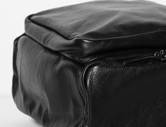 Genuine Leather Mens Cool Backpack Sling Bag Large Travel Bag Hiking Bag for Men