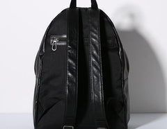 Genuine Leather Mens Cool Backpack Sling Bag Large Travel Bag Hiking Bag for Men