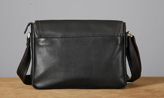 Genuine Leather Mens Cool Shoulder Bag Messenger Bag Chest Bag Bike Bag Cycling Bag for men