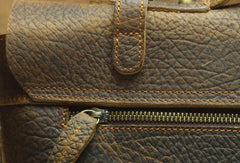 Vintage Mens Leather Briefcase Business Briefcase Work Bag Shoulder Bag For Men - imessengerbags
