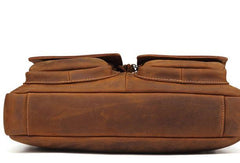 VINTAGE LEATHER MENS LARGE BRIEFCASES BUSINESS BRIEFCASEs COOL SHOULDER BAG HANDBAGS FOR MEN - imessengerbags