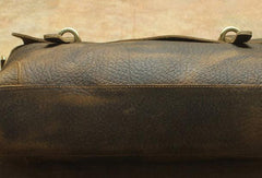 Vintage Mens Leather Briefcase Business Briefcase Work Bag Shoulder Bag For Men - imessengerbags
