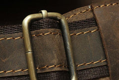 Vintage Mens Leather Camera Bag Small Messenger Bag Cross Body Bag For Men - imessengerbags