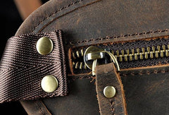 Vintage Mens Leather Biker Drop Leg Bag Messenger Bag Waist Bag Belt Pouches For Men