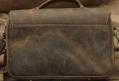 Vintage Mens Leather Camera Bag Small Messenger Bag Cross Body Bag For Men - imessengerbags