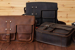 Genuine Leather Messenger Bag Cross Body Cool Chest Bag Sling Bag Travel Bag Hiking Bag For Men - imessengerbags