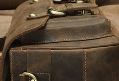 Vintage Mens Leather Camera Bag Small Messenger Bag Cross Body Bag For Men - imessengerbags