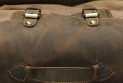 Vintage Mens Leather Camera Bag Small Messenger Bag Cross Body Bag For Men - imessengerbags