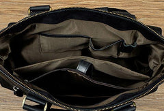 Cool Mens Leather Briefcase Cool Business Briefcases Vintage Shoulder Bag For Men - imessengerbags