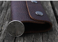 Handmade Leather Mens Key Holders Key Wallet With Belt Clip Key Holder Wallet for Men