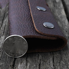 Handmade Leather Mens Key Holders Key Wallet With Belt Clip Key Holder Wallet for Men