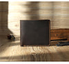 Handmade Leather Mens Trifold Billfold Wallet Personalize Trifold Small Wallets for Men